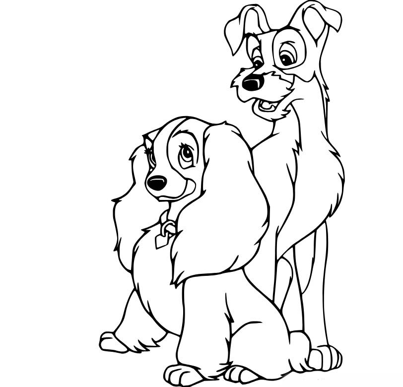 무료 그리다 레이디와 트램프