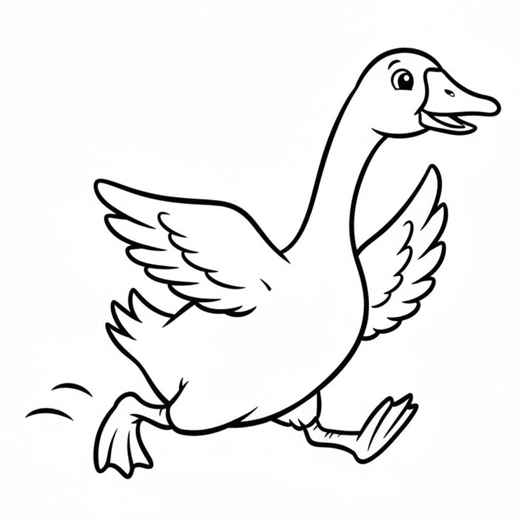 무료로 그리다 거위