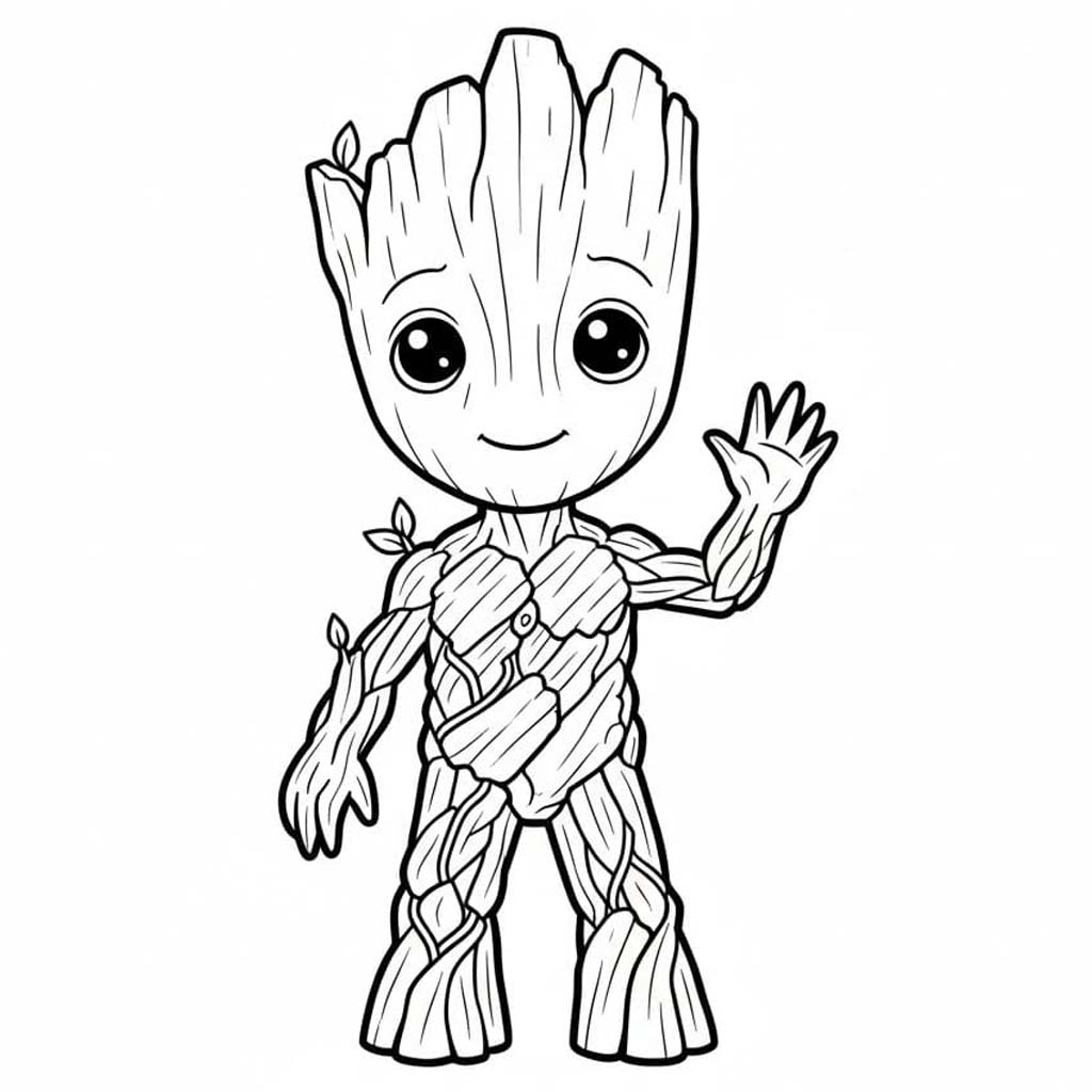 무료로 그리다 그루트