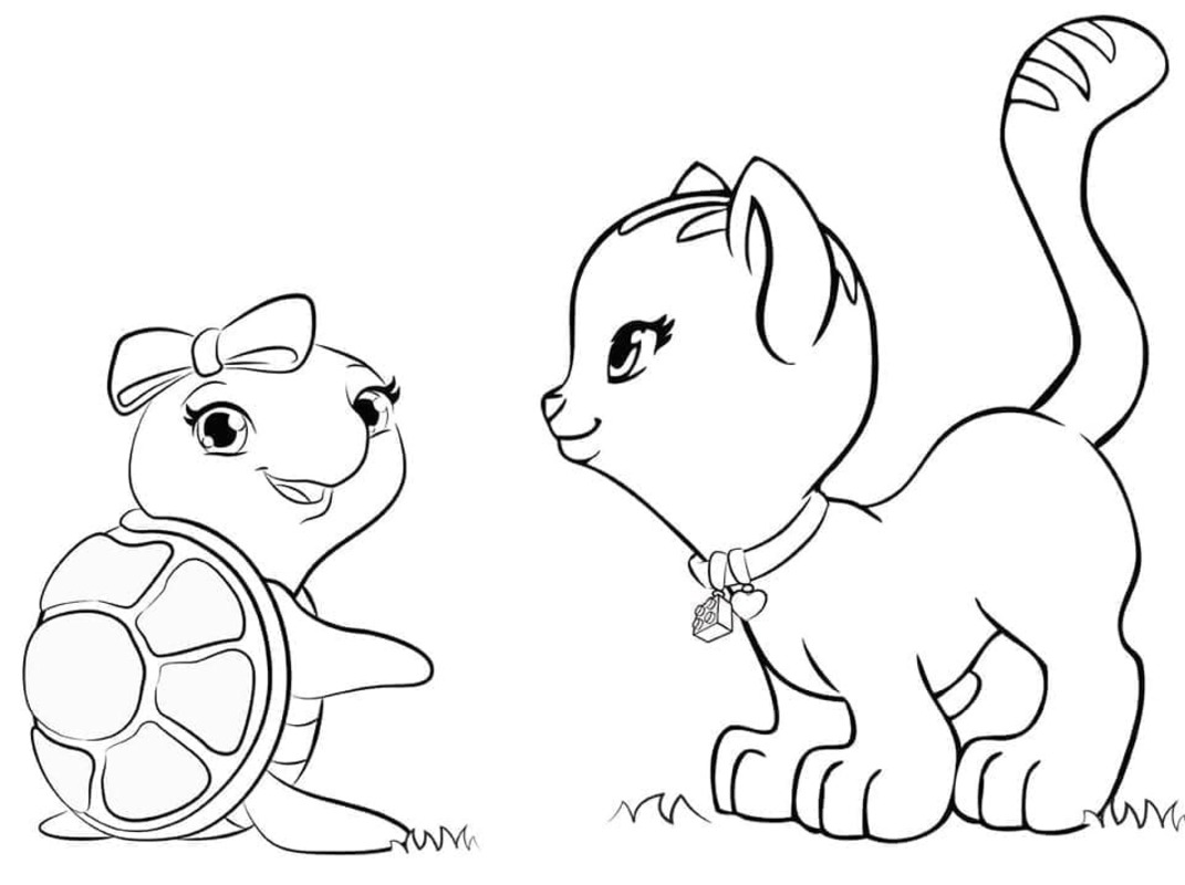 무료로 그리다 레고 프렌즈