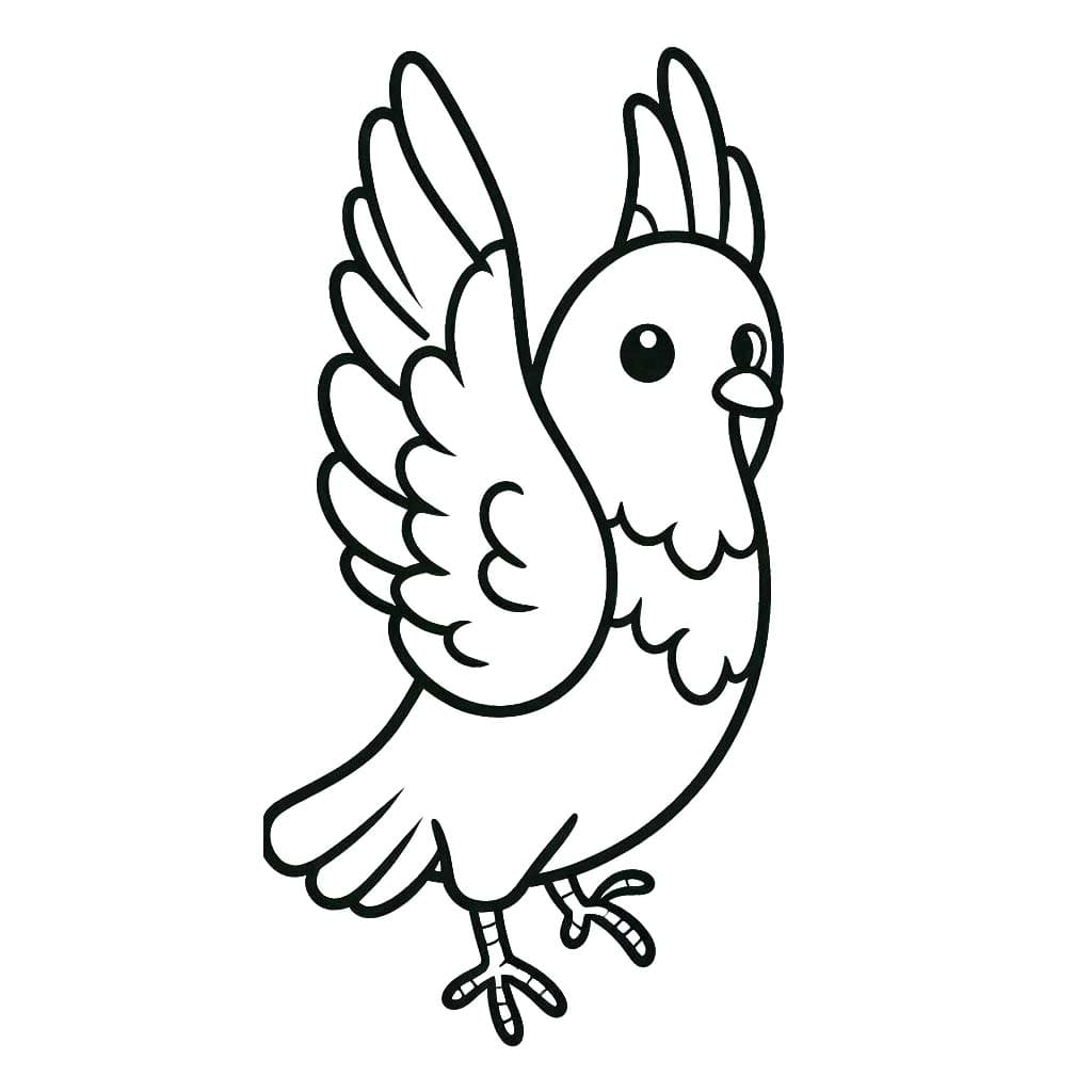 무료로 인쇄 가능 비둘기