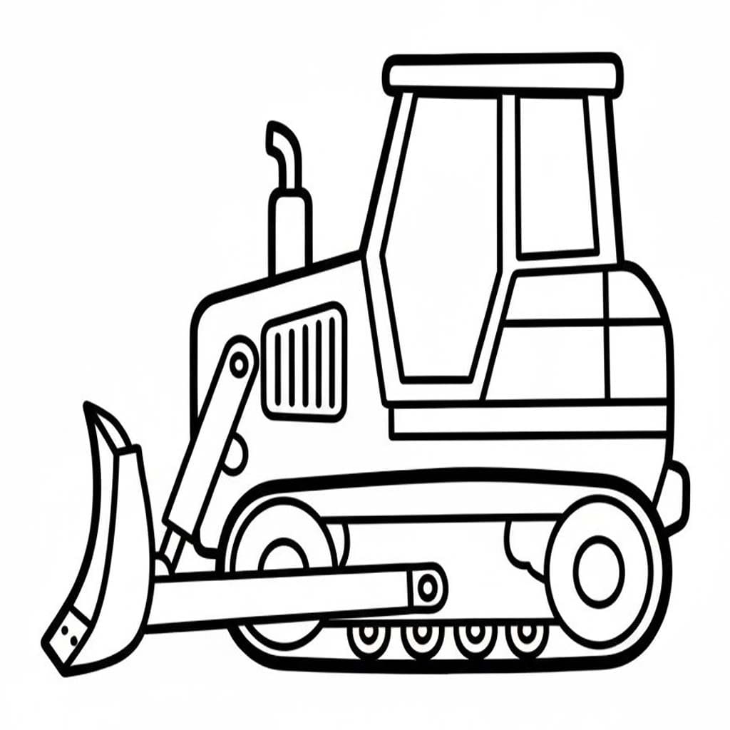 무료로 인쇄 가능 불도저