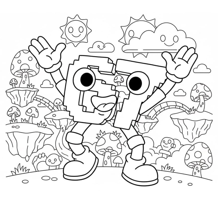 무료로 인쇄 가능 그리다 67 브레인롯