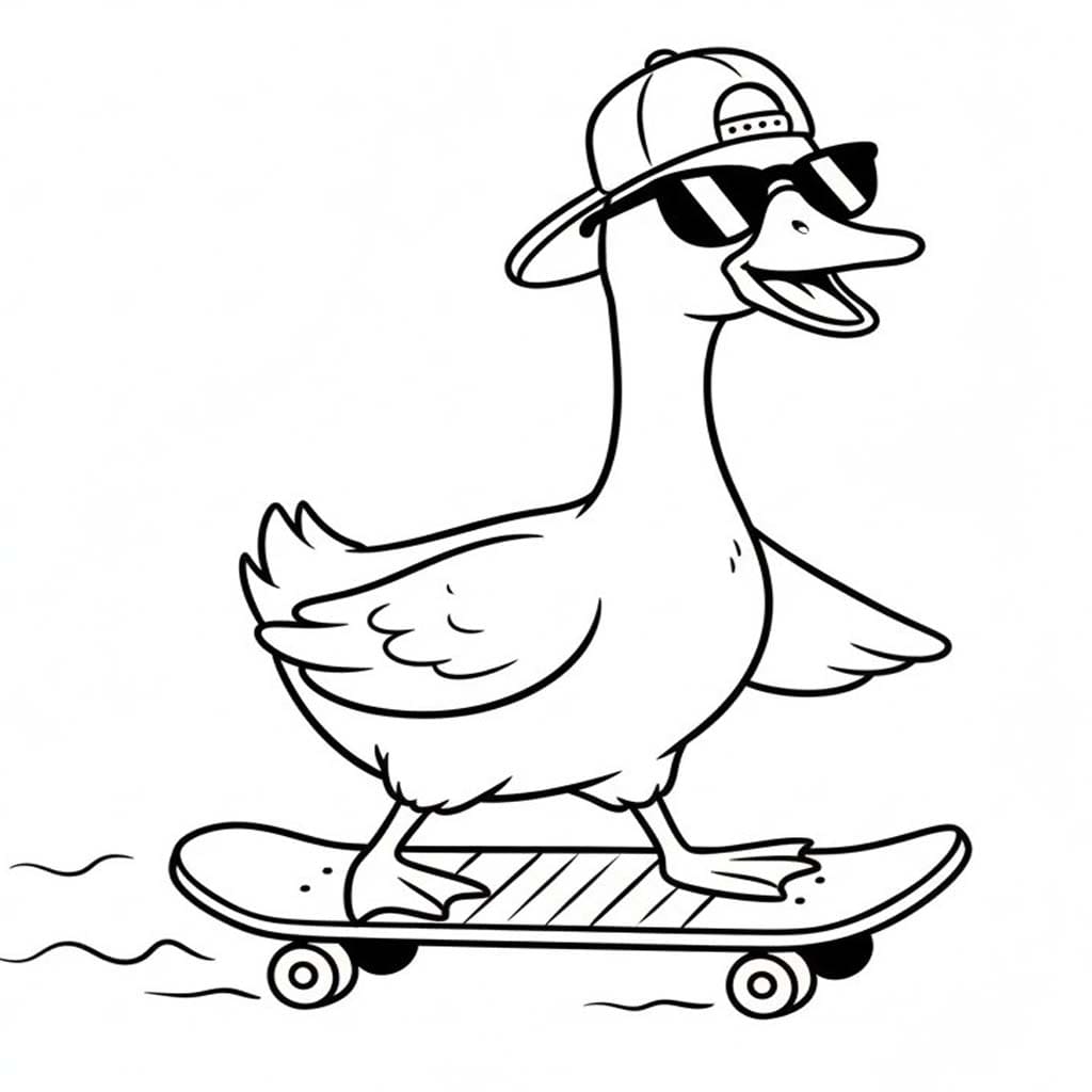 무료로 인쇄 가능 그리다 거위