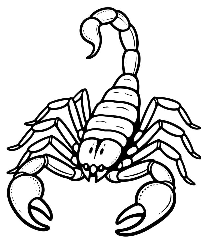 무료로 인쇄 가능 그리다 전갈