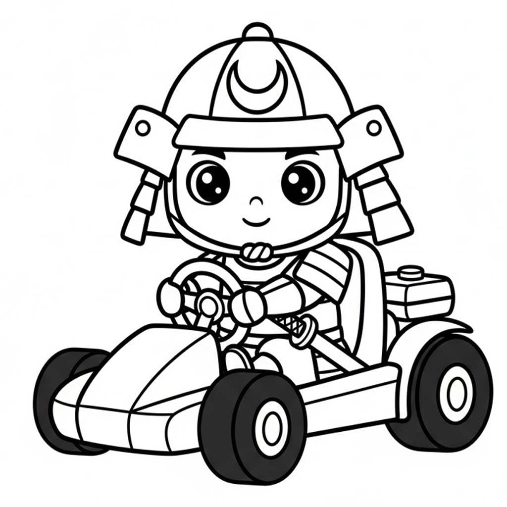 무료로 인쇄 가능 그리다 사무라이