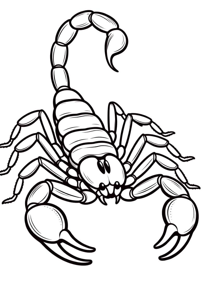 무료로 인쇄 가능 전갈