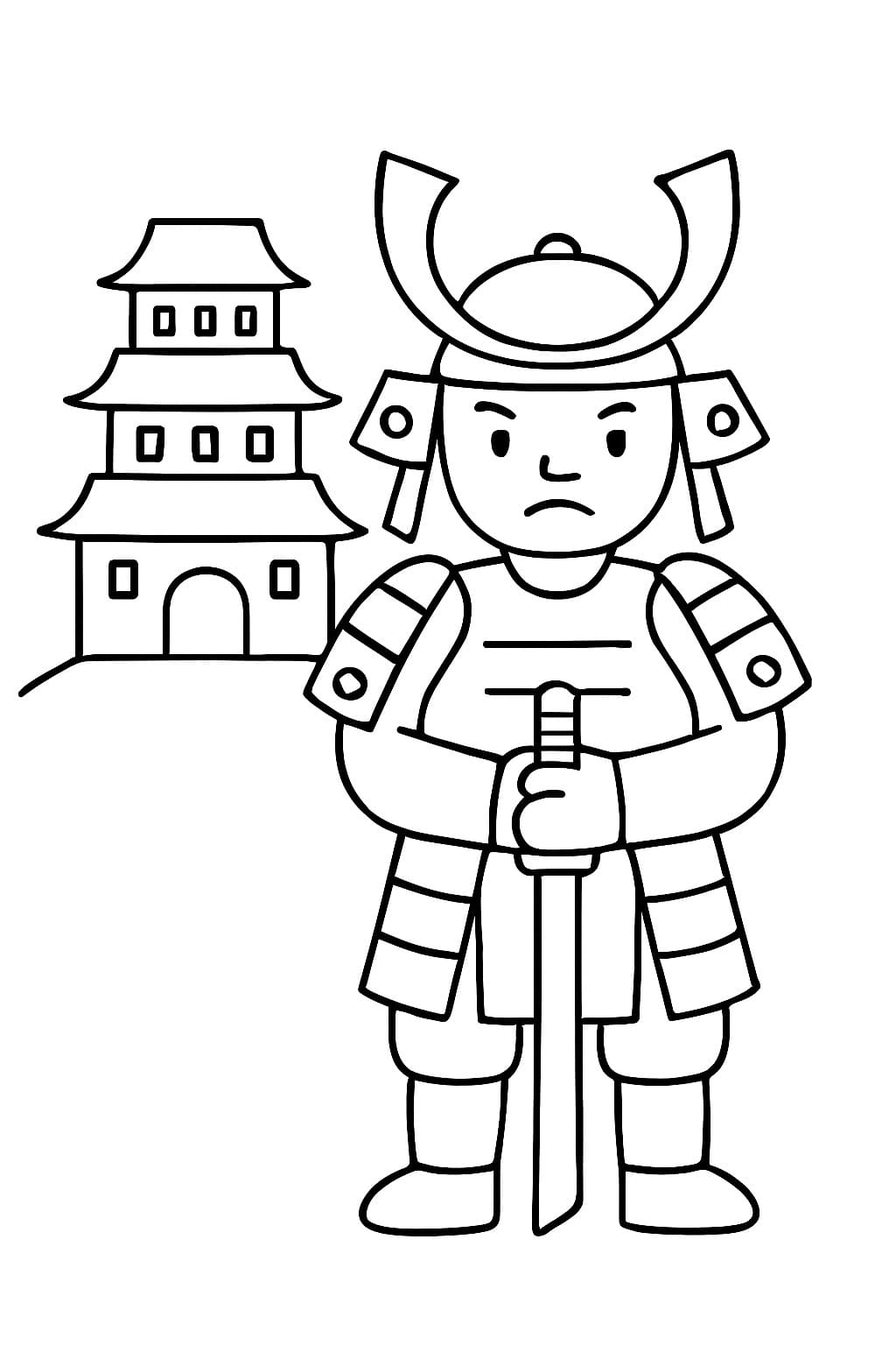 무료로 인쇄 가능 사무라이