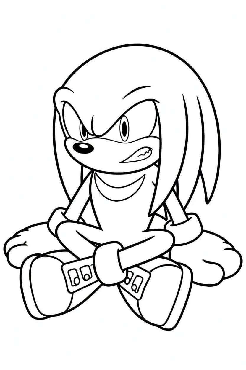 너클즈 그림 이미지