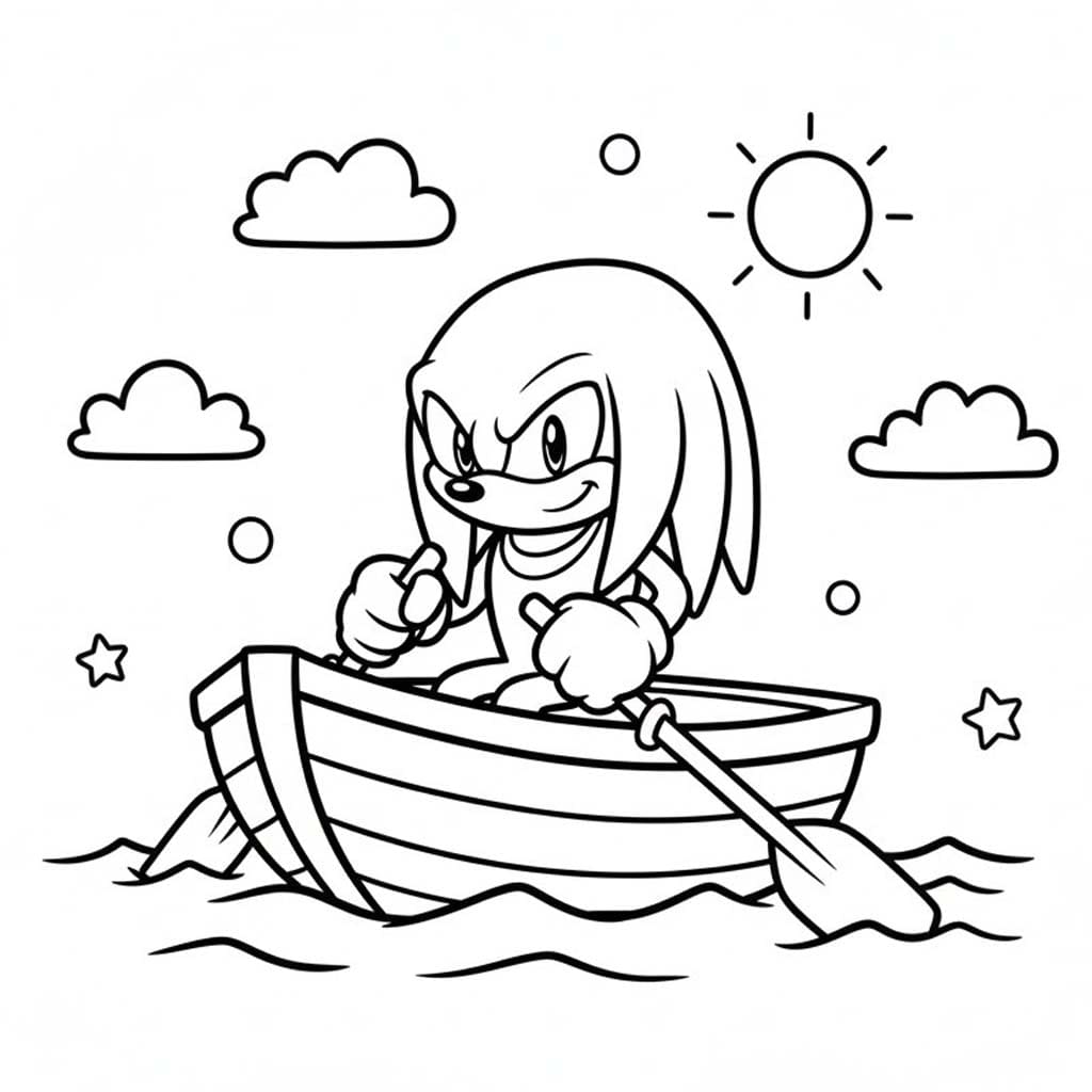 너클즈 이미지 단순한