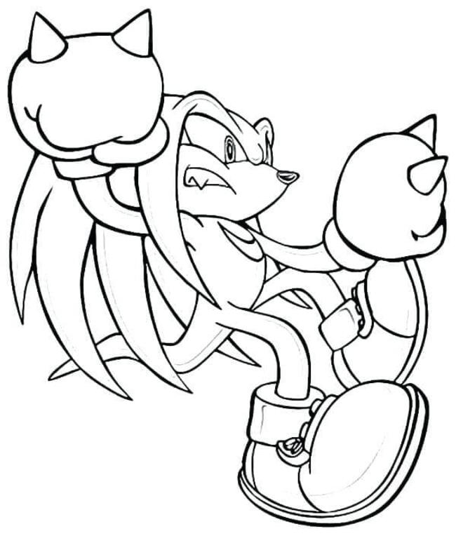 너클즈 이미지 인쇄