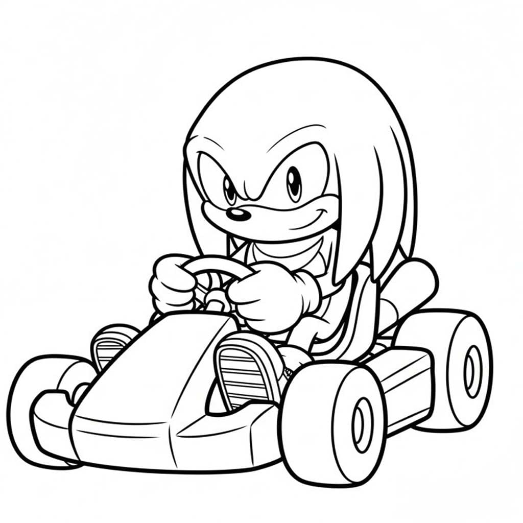 너클즈 이미지 무료로 인쇄 가능