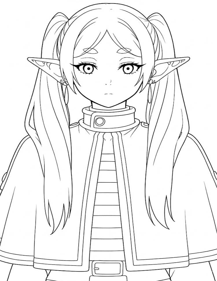 색칠공부 장송의 프리렌