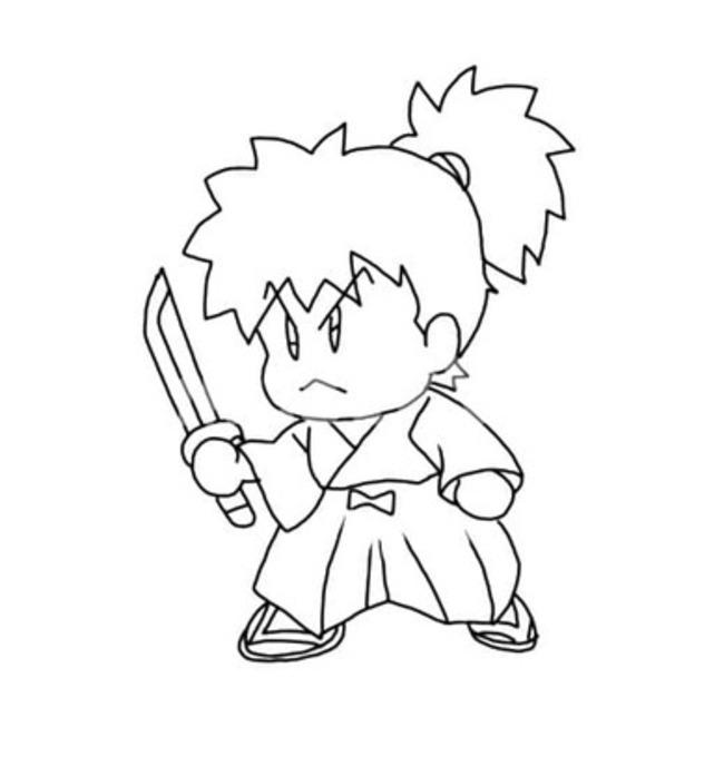 사무라이 이미지