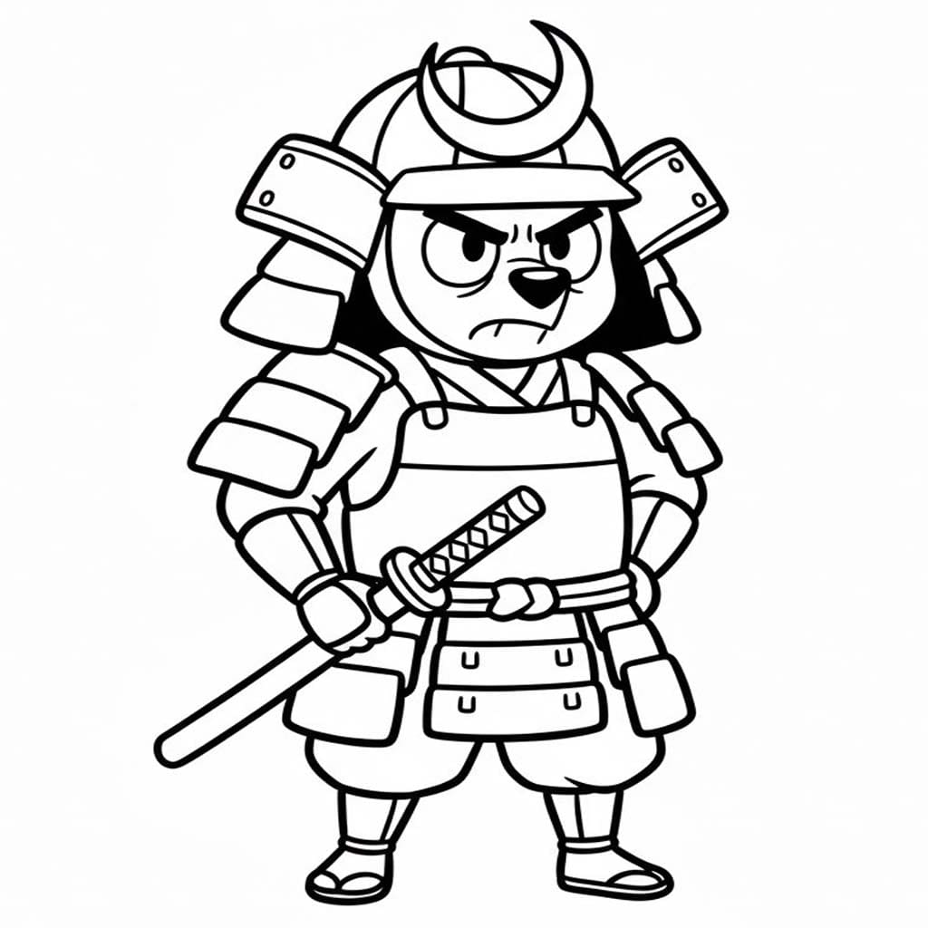 사무라이 무료로 인쇄 가능