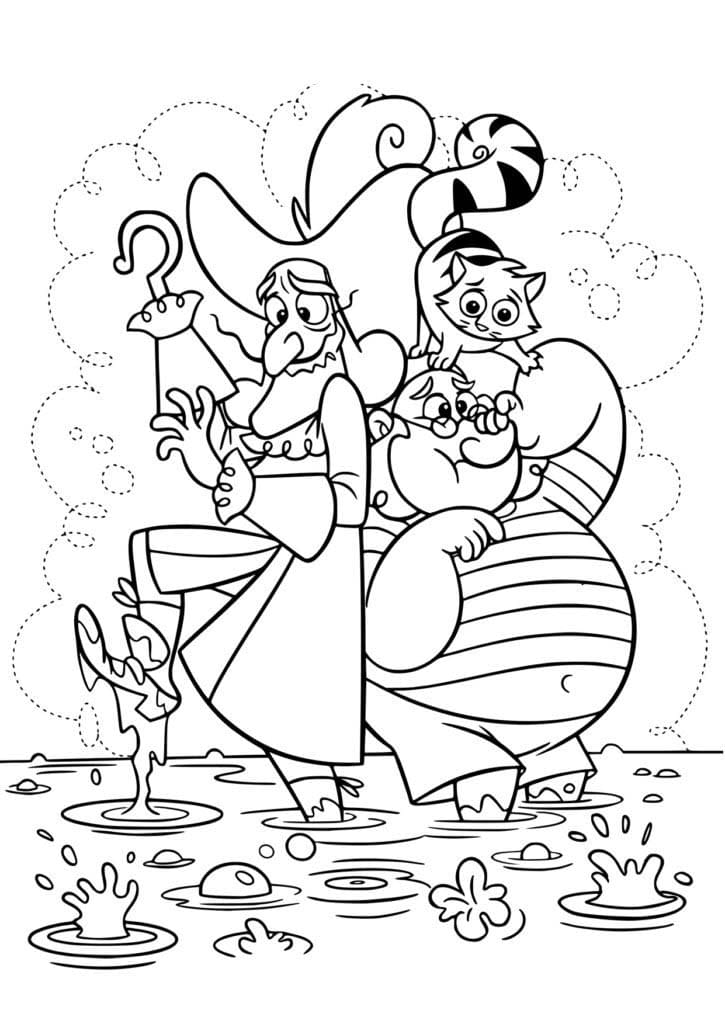 쉬운 그리다 제이크와 네버랜드 해적들