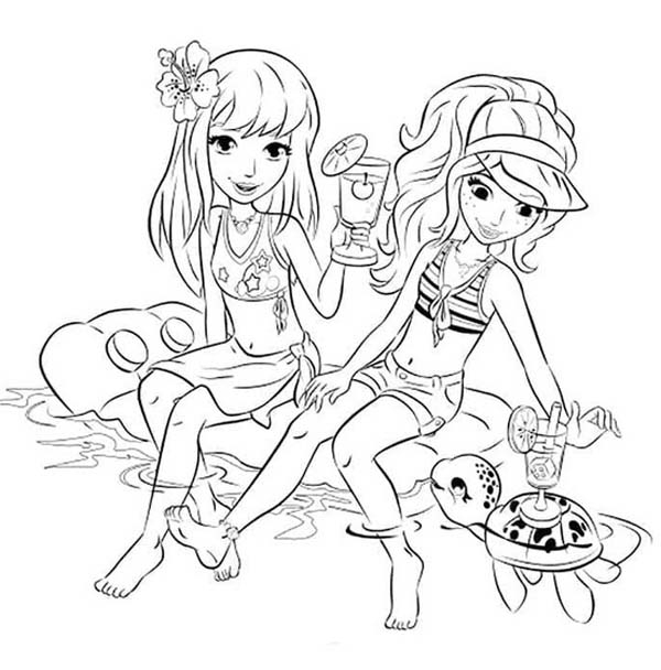 쉬운 그리다 레고 프렌즈