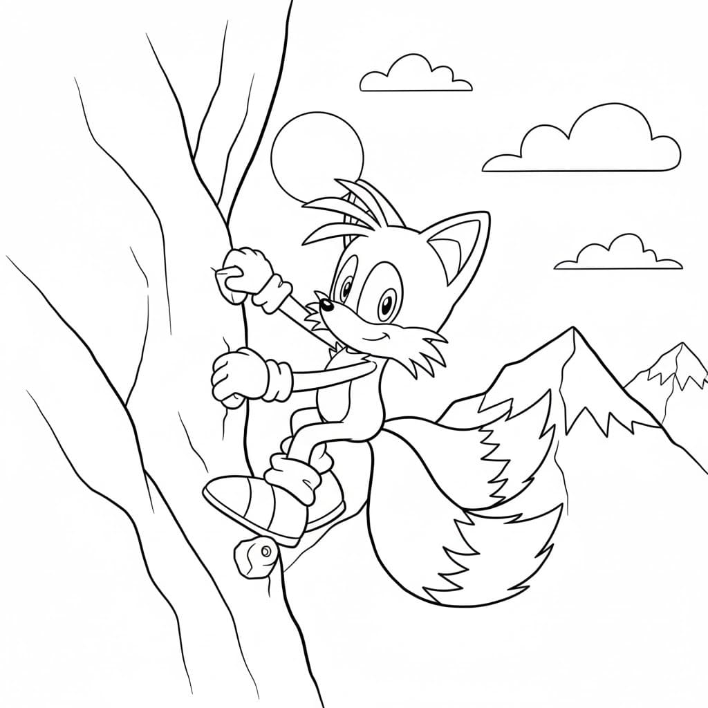 테일즈 이미지 인쇄 가능