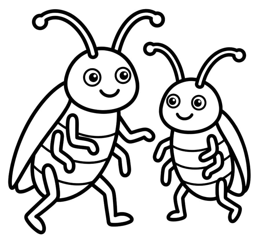 바퀴벌레 그리다