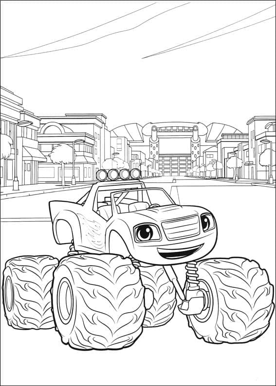 블레이즈와 몬스터 머신 단순한