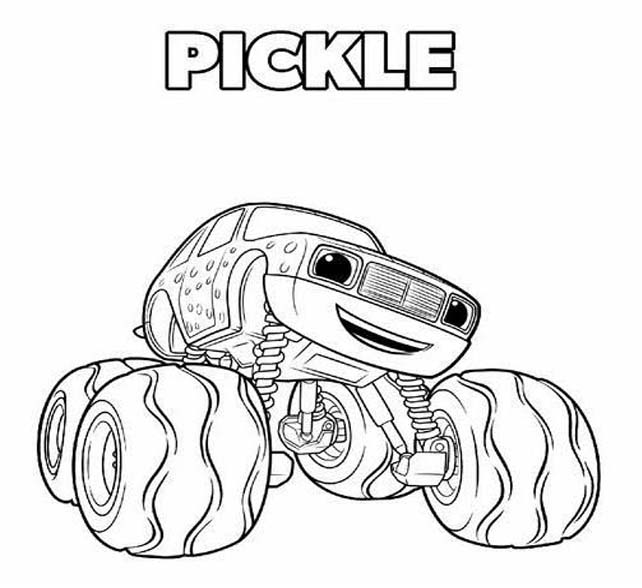 블레이즈와 몬스터 머신 그림 이미지