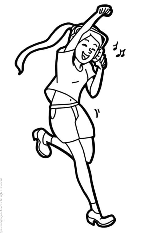 댄스 이미지 단순한