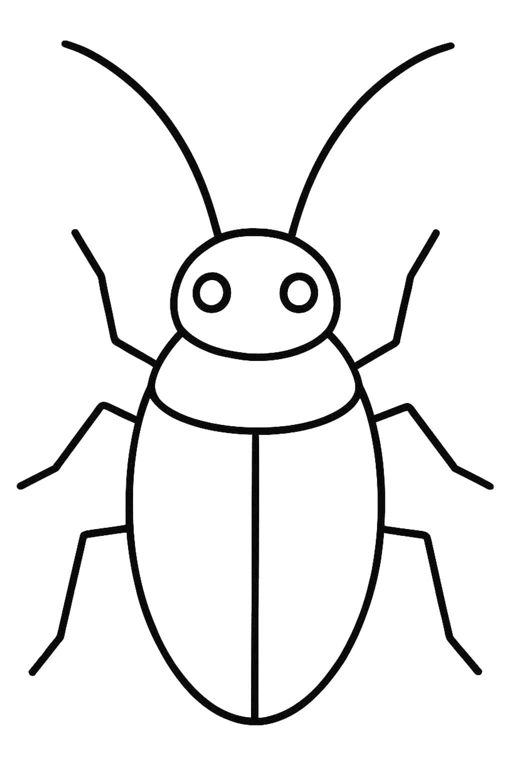 바퀴벌레 색칠하기놀이