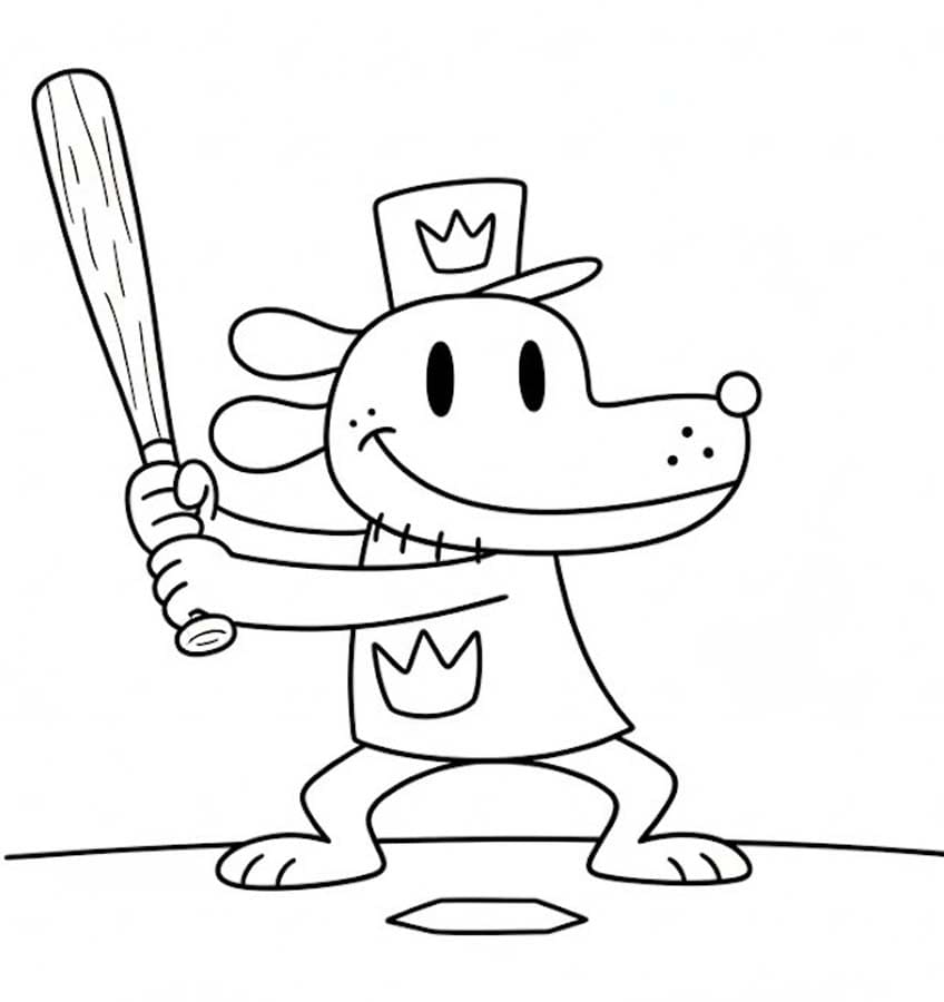 도그맨 이미지 인쇄