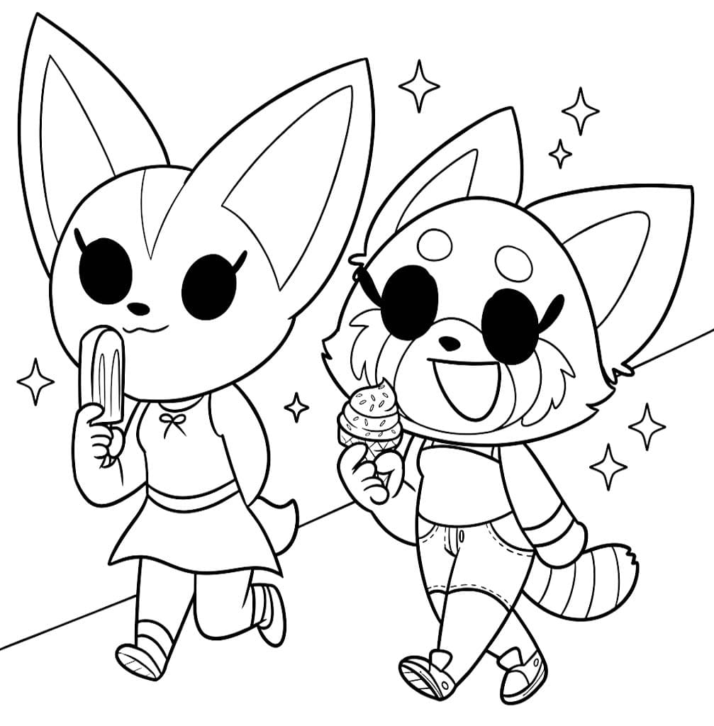 어그레시브 레츠코 그리다