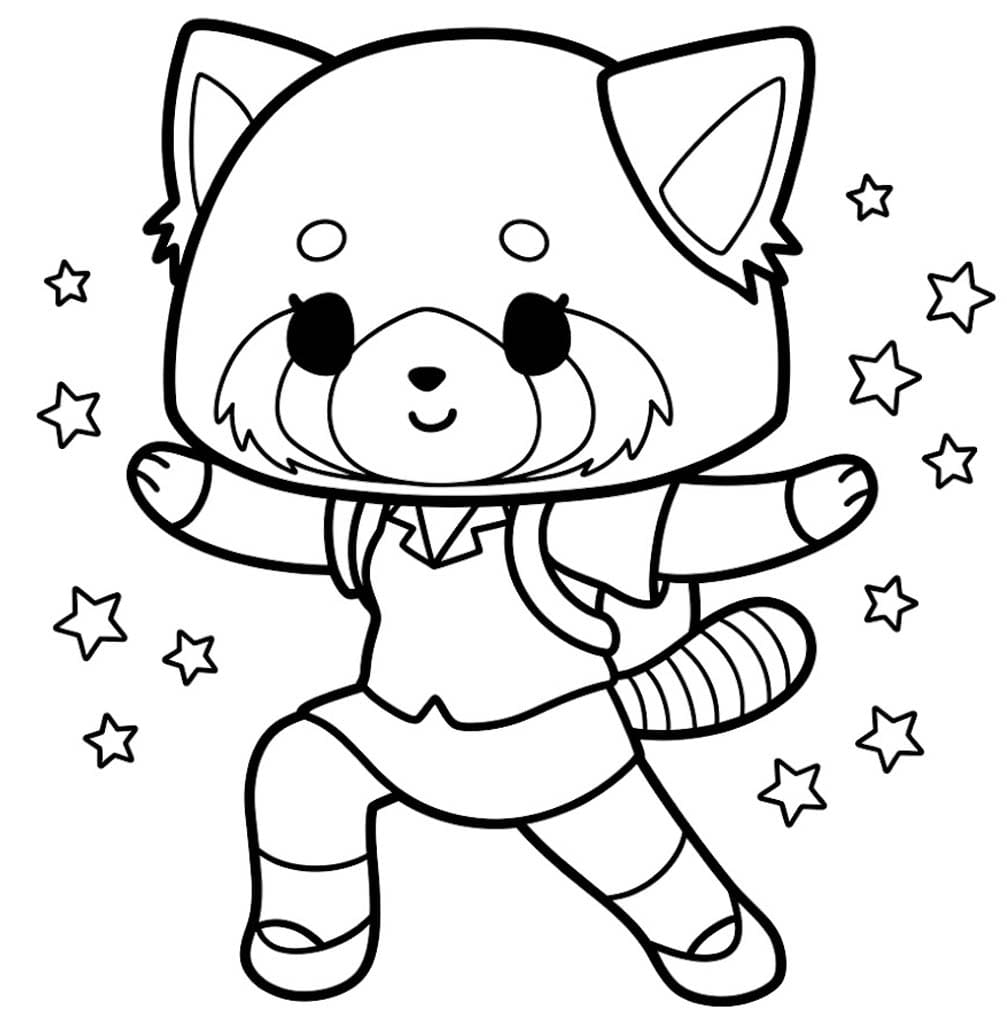 어그레시브 레츠코 이미지 단순한