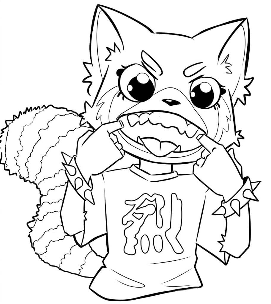 어그레시브 레츠코 이미지 인쇄