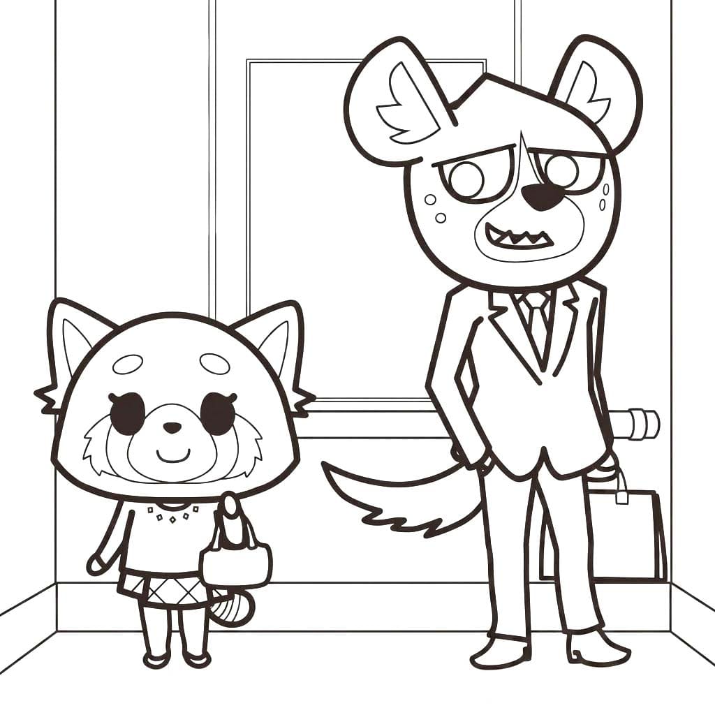 어그레시브 레츠코 이미지 쉬운