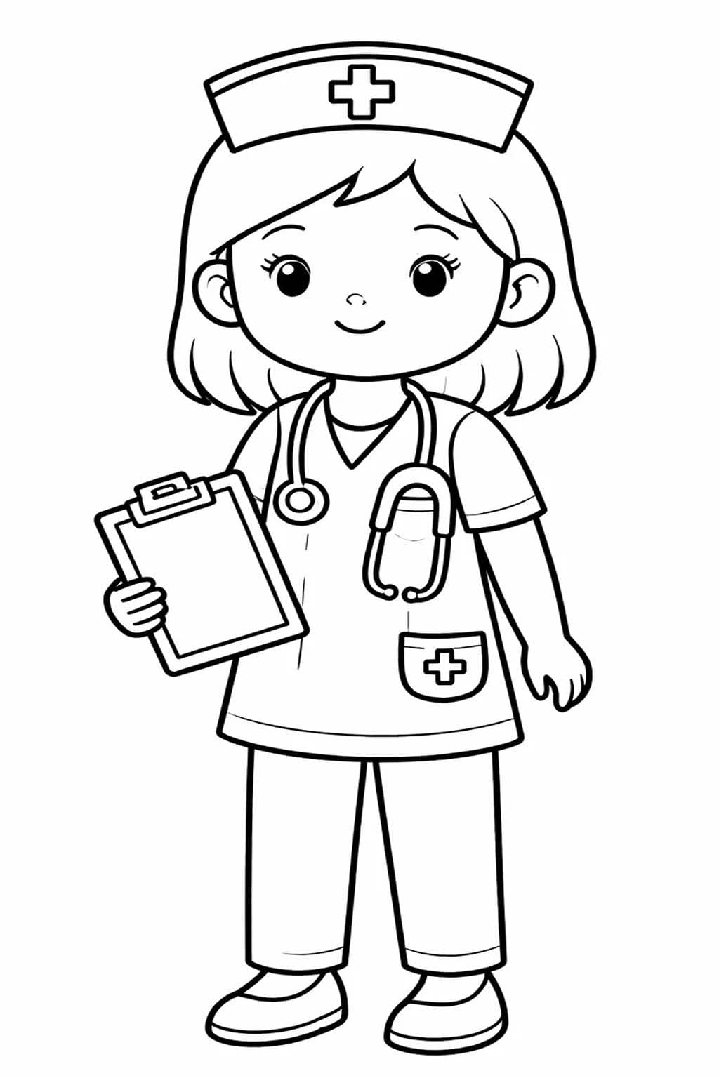 간호사 이미지 베이식