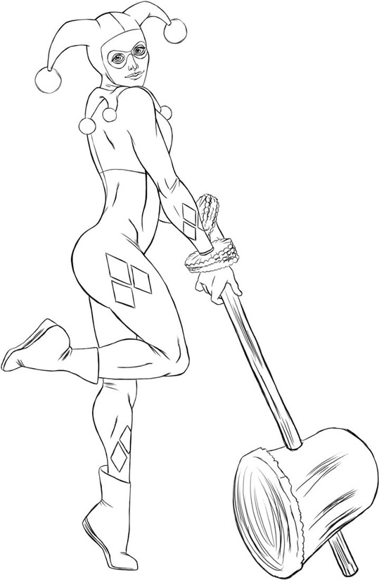 그리다 할리 퀸