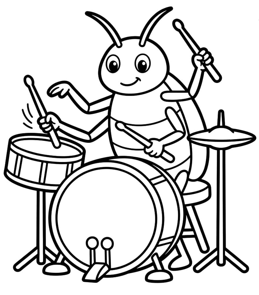 그림 바퀴벌레 인쇄 가능