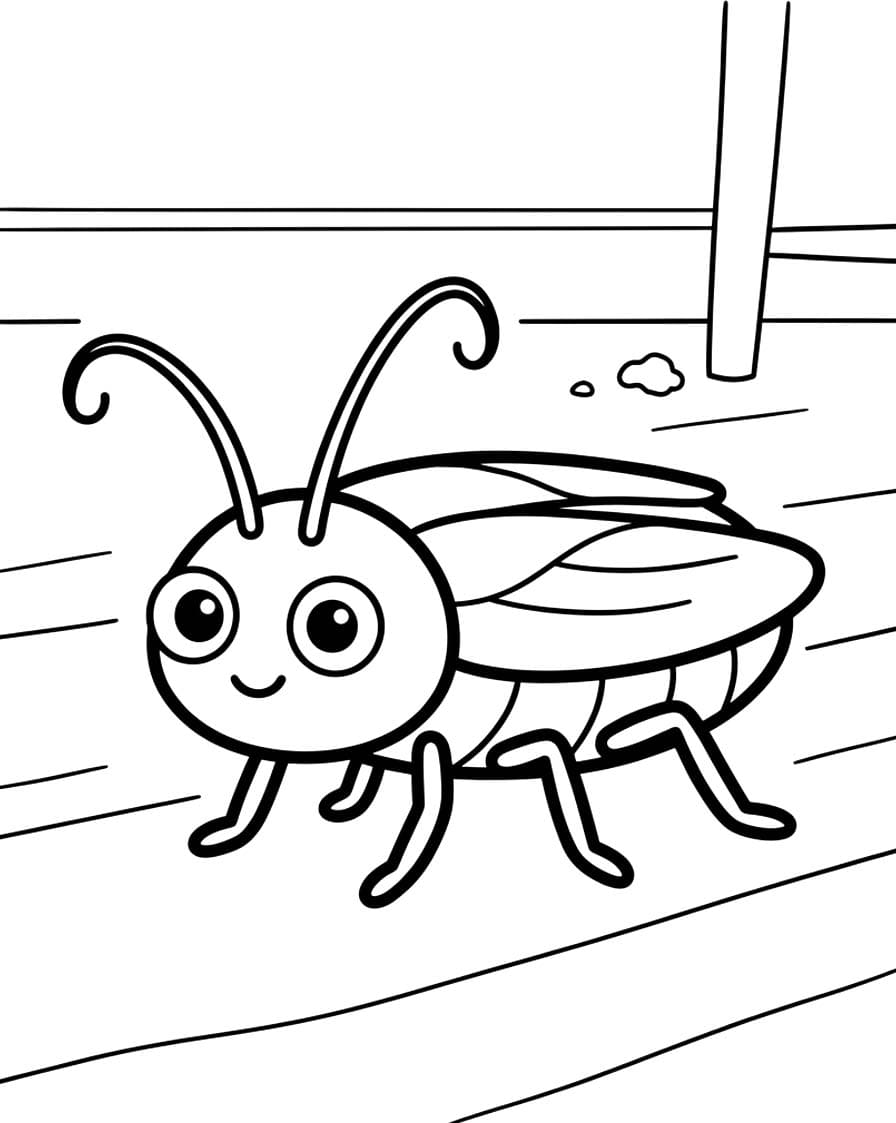 그림 바퀴벌레 인쇄