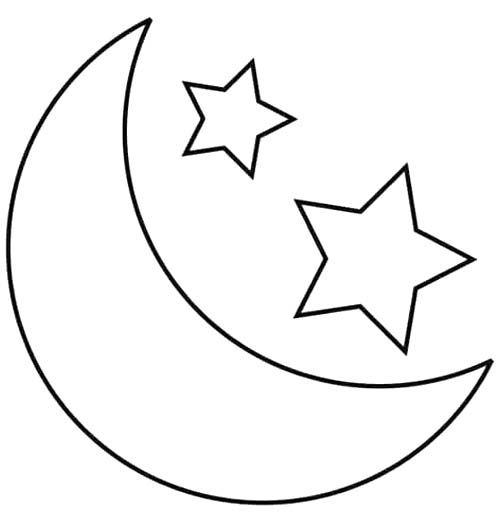 그림 달 그리고 별
