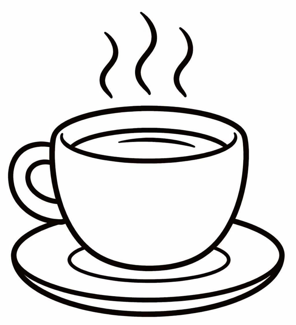 그림 커피 무료로 인쇄 가능