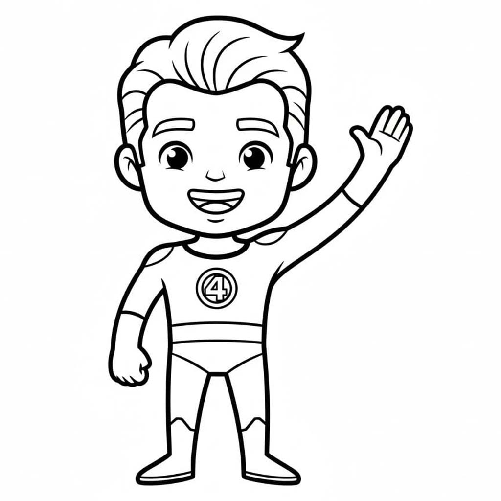 그림 판타스틱 4 인쇄 가능