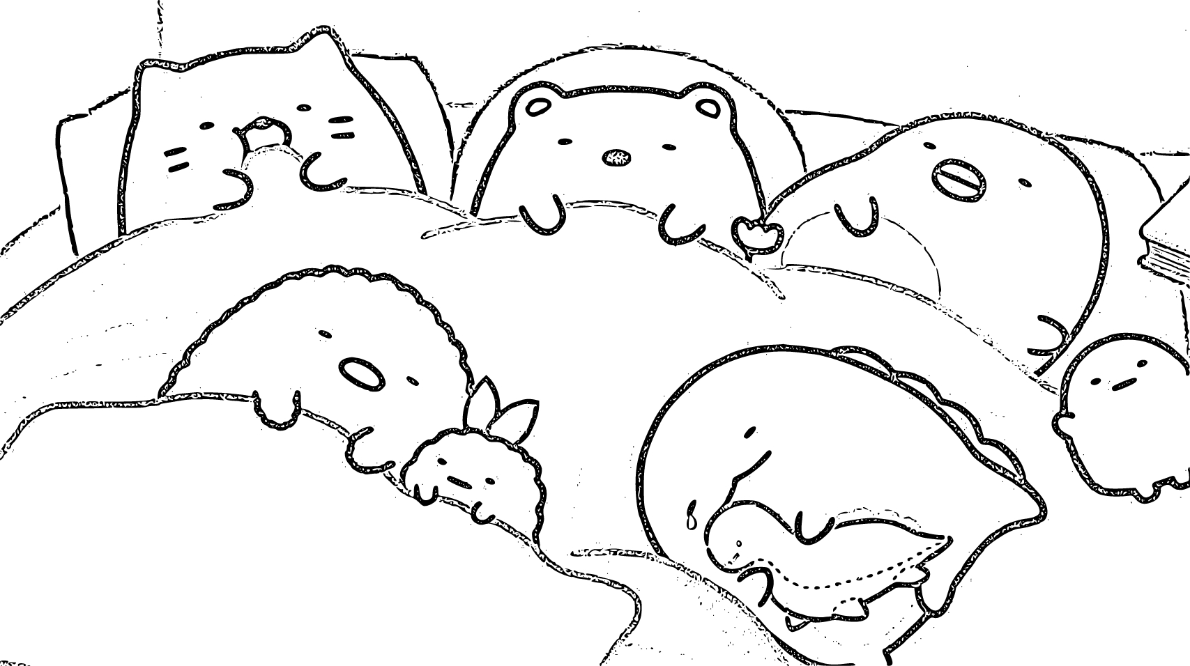 그림 스밋코구라시 인쇄 가능