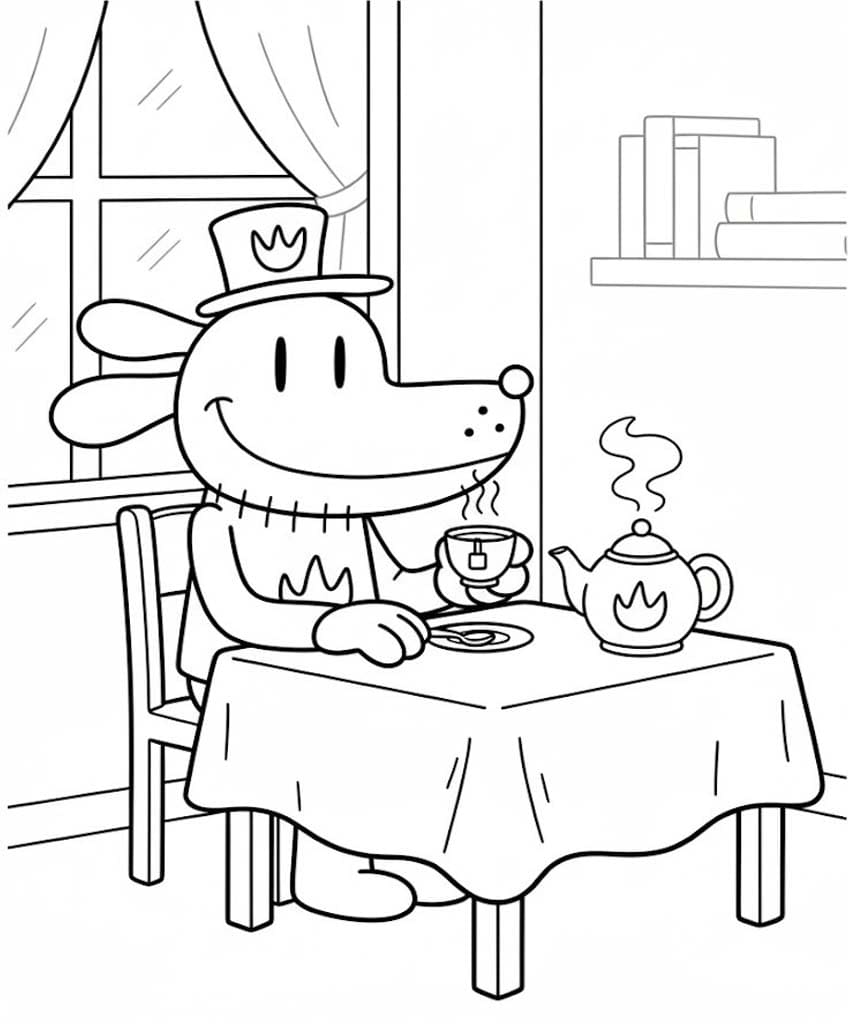 기초적인 그리다 도그맨