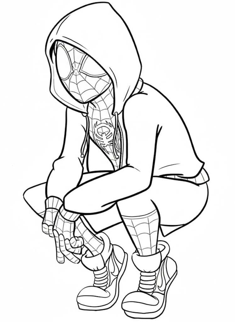 기초적인 그리다 마일즈 모랄레스