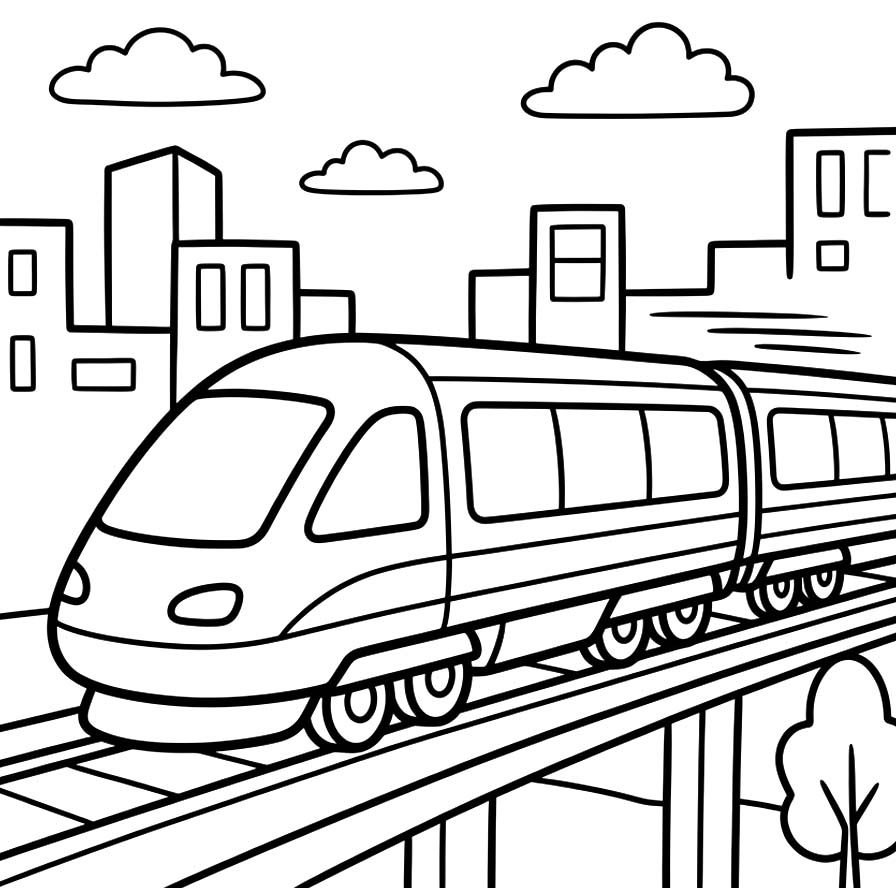 고속열차 이미지 무료