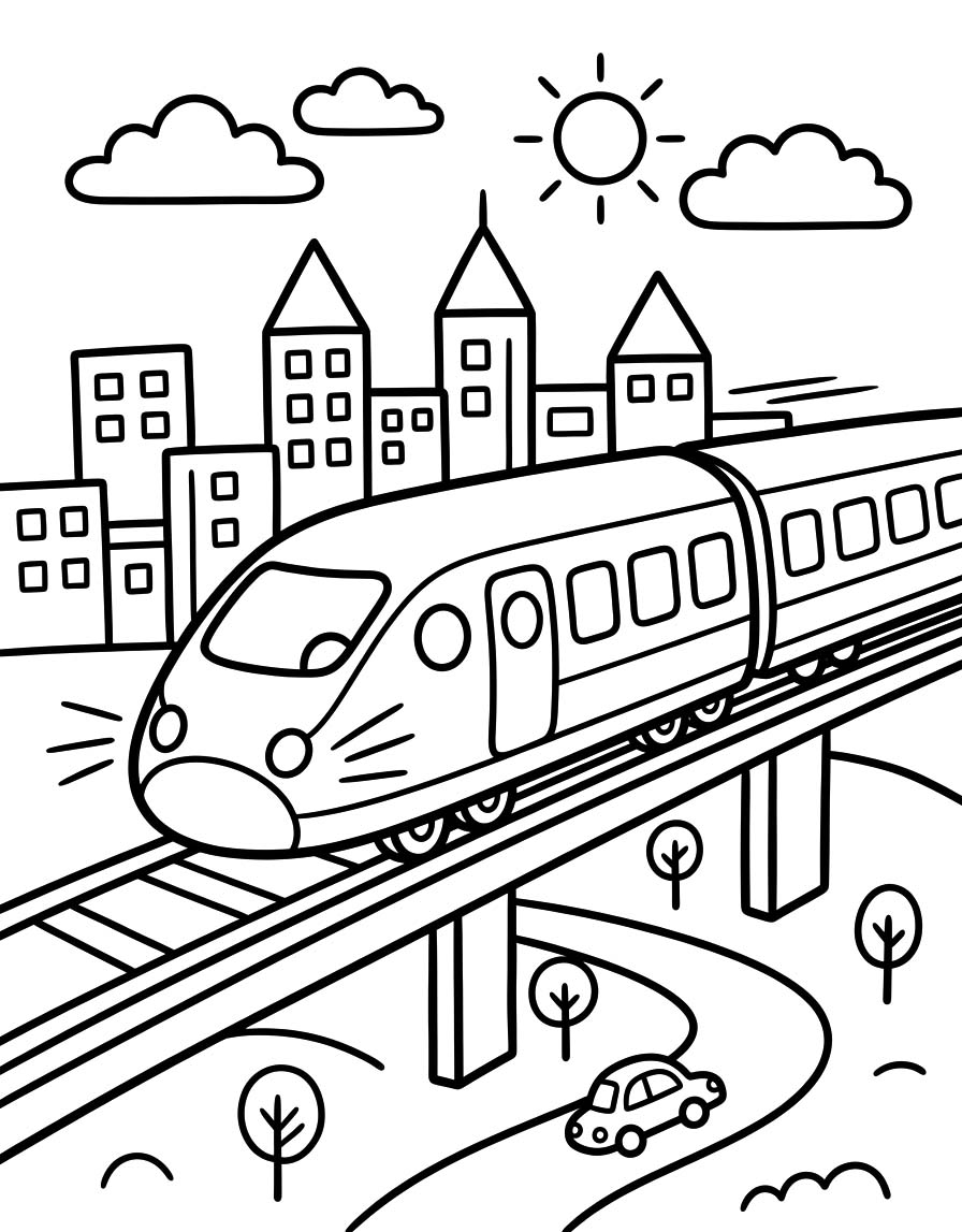 고속열차 이미지 무료로