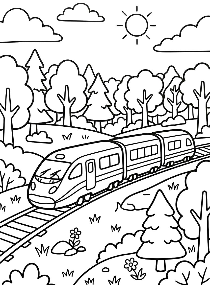 고속열차 이미지 쉬운