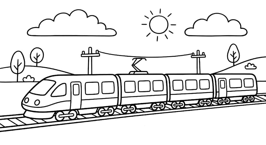 고속열차 인쇄 가능