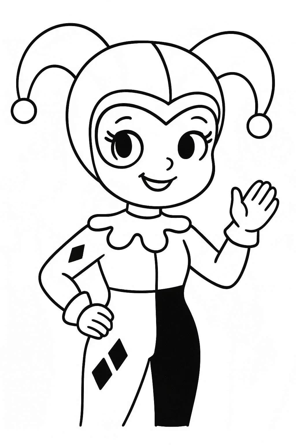 할리 퀸 이미지 무료로 인쇄 가능