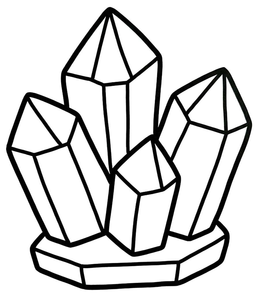 결정 색칠하기놀이