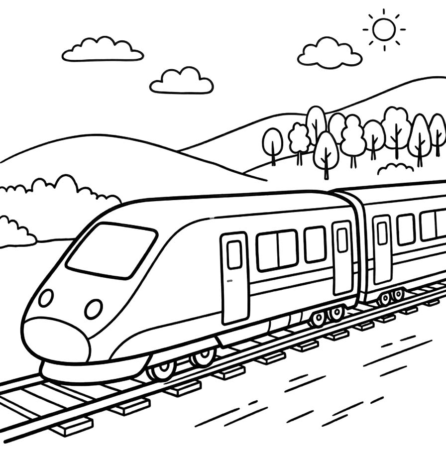 이미지 고속열차