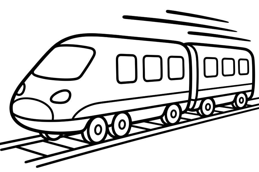 인쇄 가능 고속열차